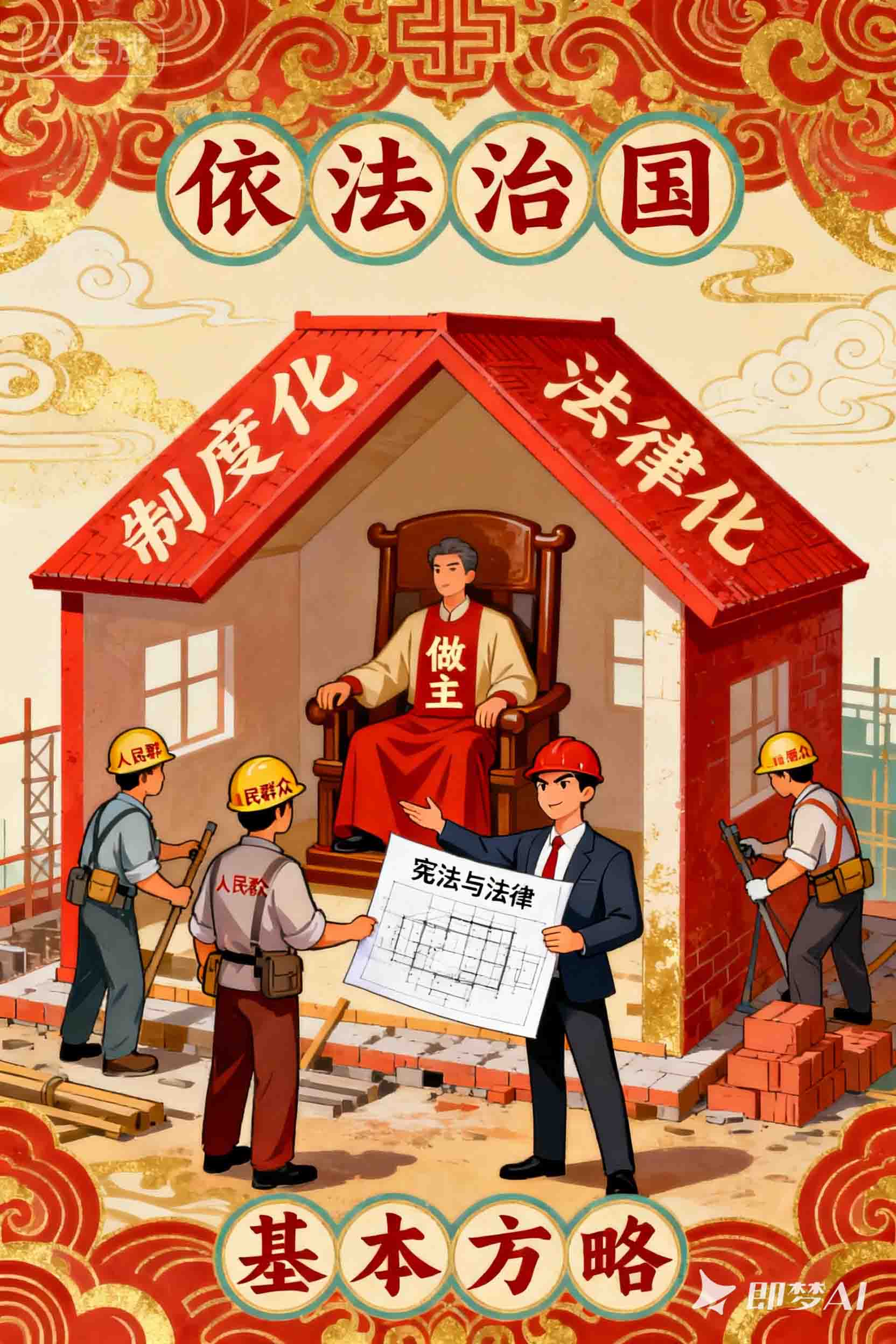 【公考】【法考】依法治国的概念（图像记忆法）